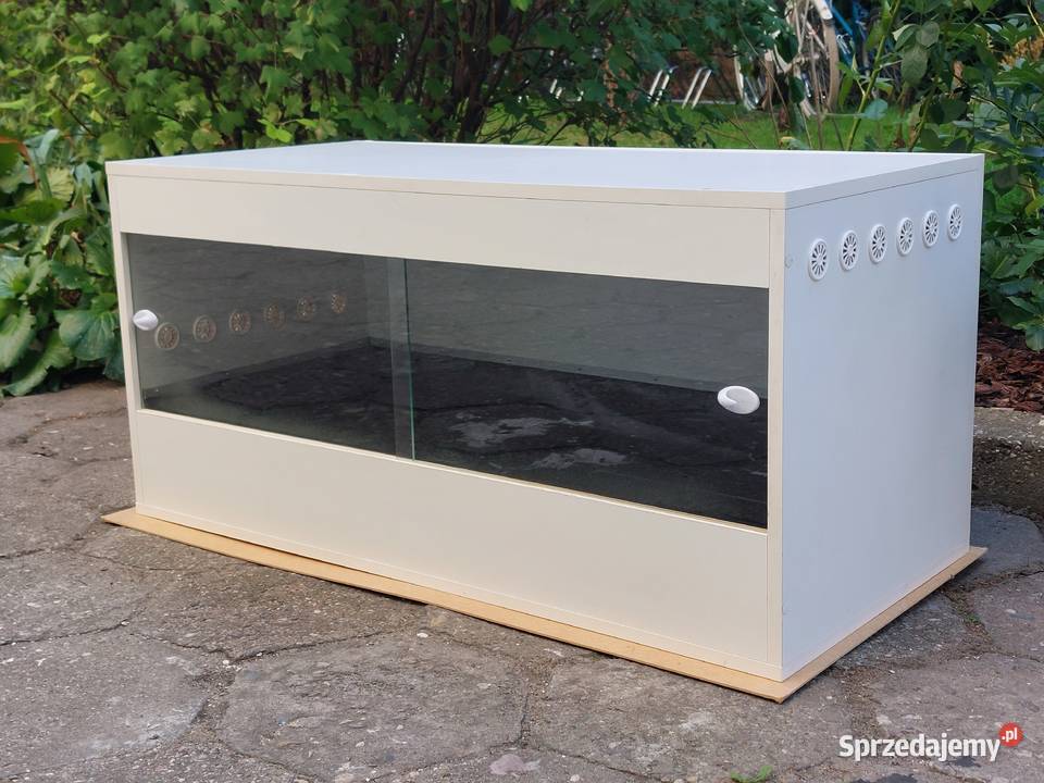 Terrarium z płyty meblowej 115x54x55 żółwia Warszawa