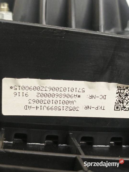 PODUSZKA POWIETRZNA AIRBAG PASAŻERA ZAŚLEPKA