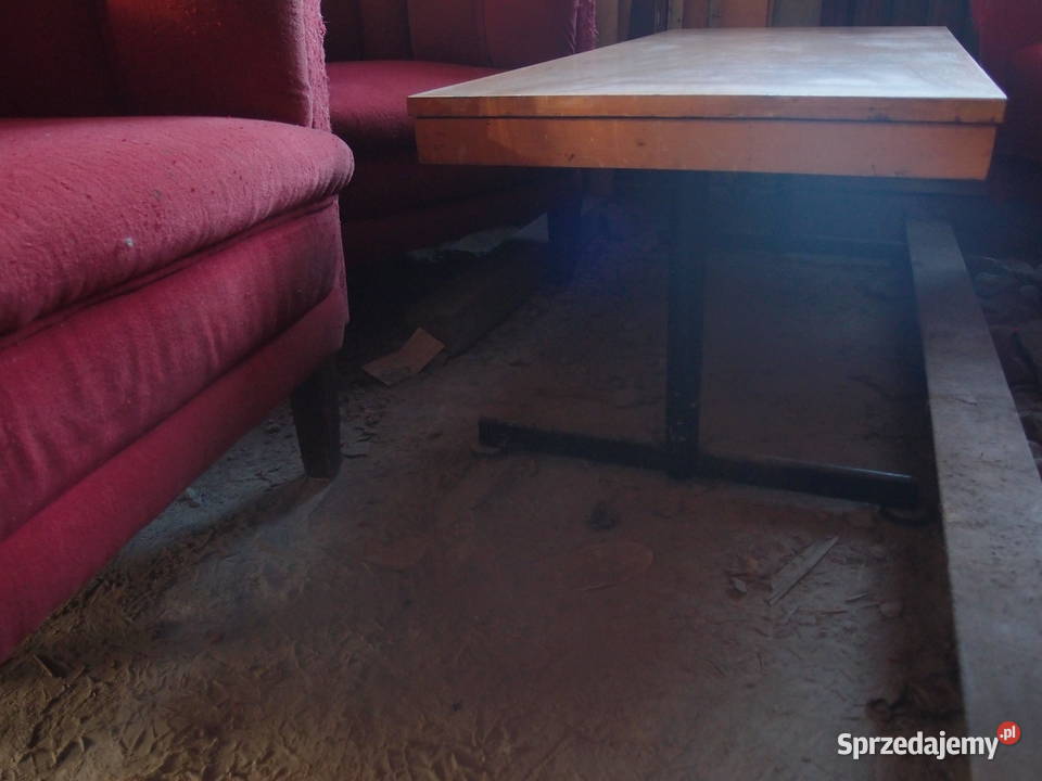 Starocia z PRLu stylowe fotele i ława Art deco sprzedam