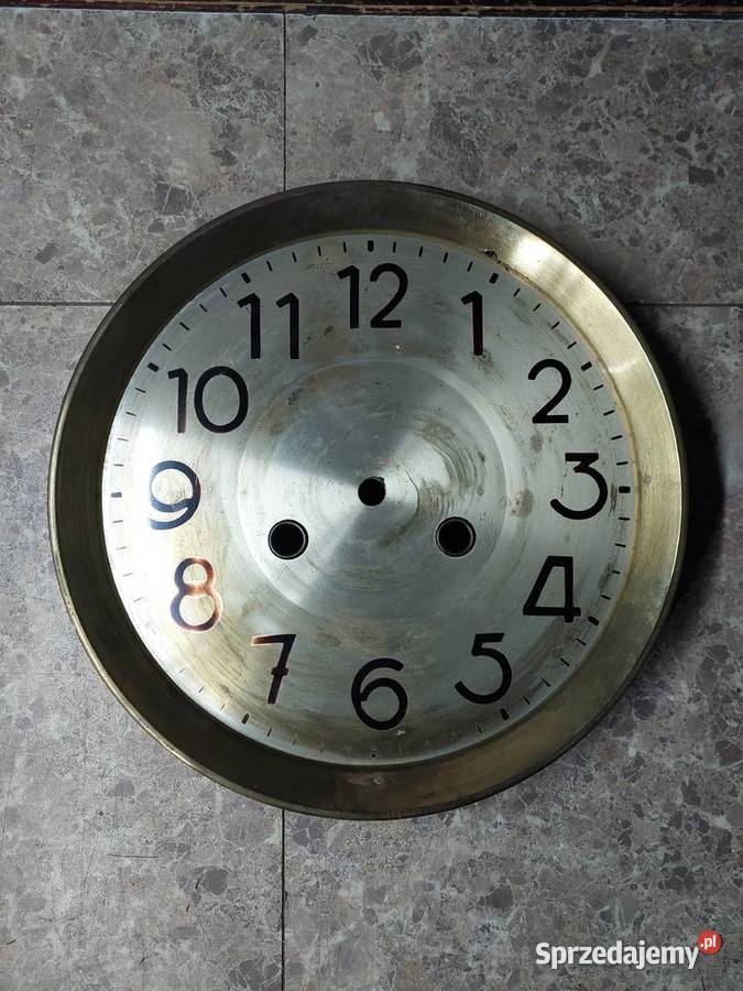 703 Tarcza starego zegara ściennego 205 56532mm Tczew