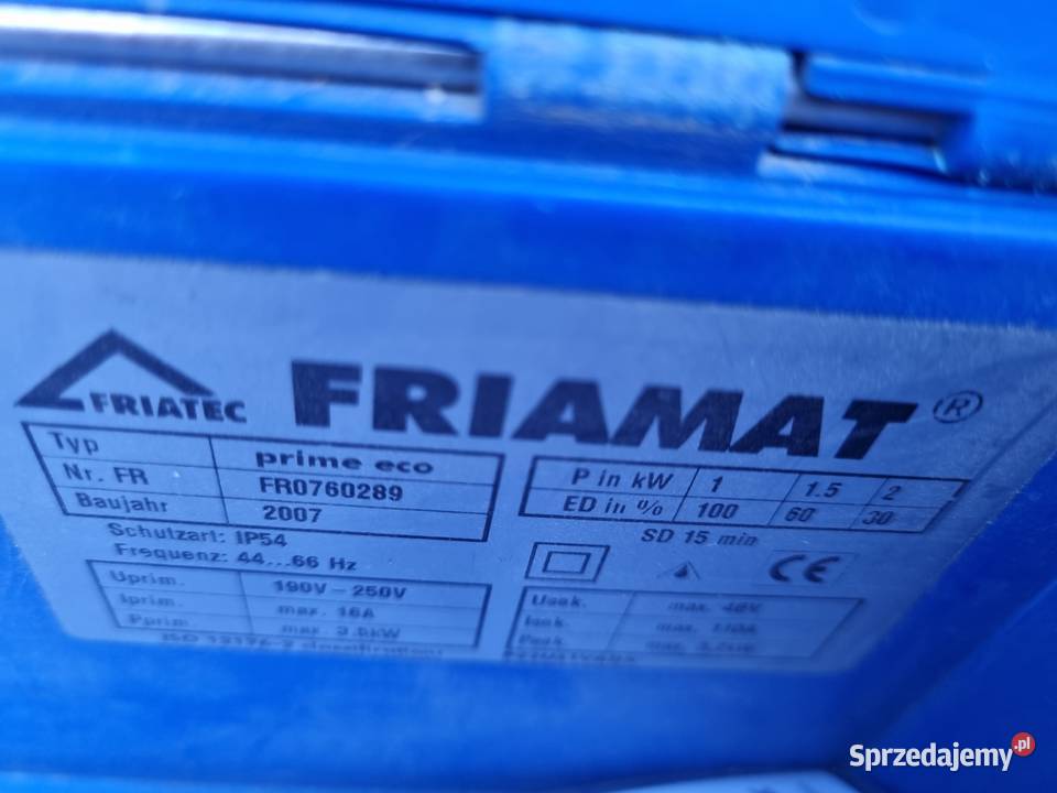 Zgrzewarka elektrooporowa Friamat Prime eco Lwówek