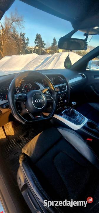 Audi a4 b8 18tfsi SLine competition możliwa welurowa tapicerka dolnośląskie