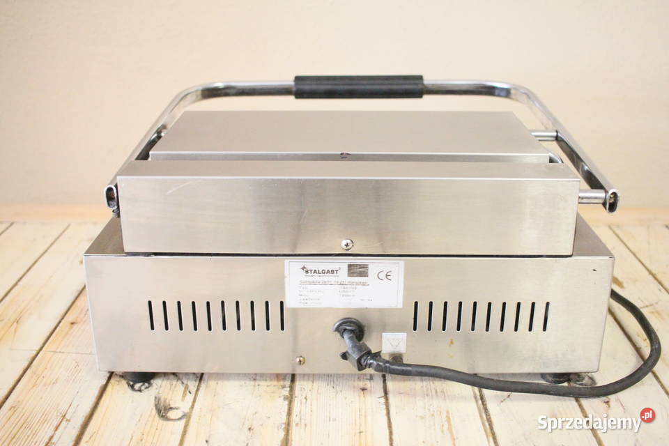 Grill kontaktowy rylfowany elektryczny Stalgast Gastronomia