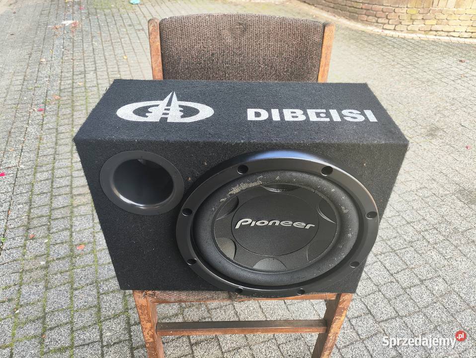Skrzynia bassowa basowa tuba subwoofer Pioneer Niegowonice