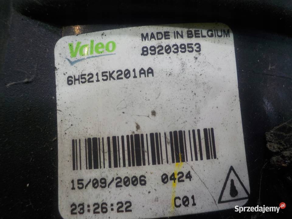 LAND ROVER FREELANDER II 06r 5D halogen prawy mazowieckie