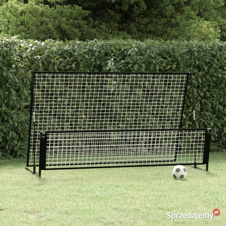 Rebounder do piłki nożnej 2w1 202x104x120 stal Pozostałe Warszawa