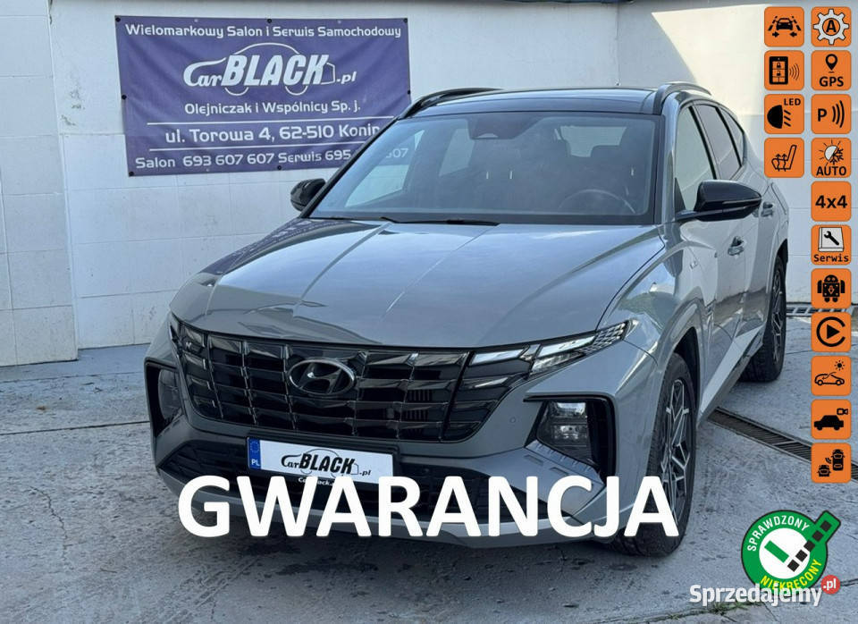 Hyundai Tucson PROMOCJA 774 kWh Pisemna pełny VAT wielkopolskie Konin sprzedam