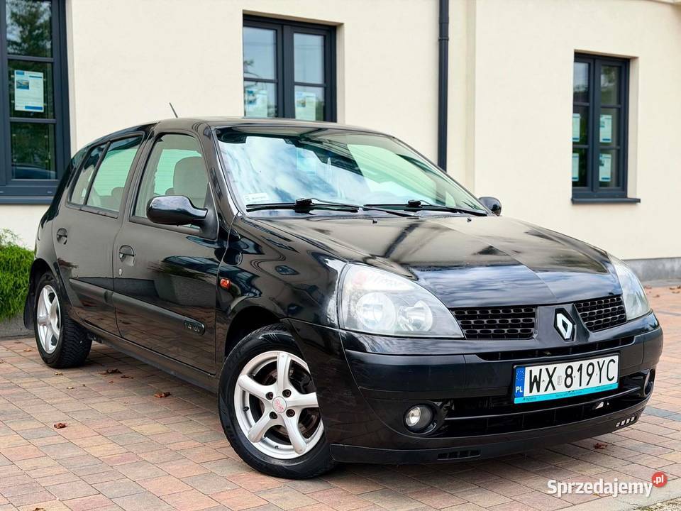 Renault Clio 12 16V LPG Rok produkcji 2002 mazowieckie