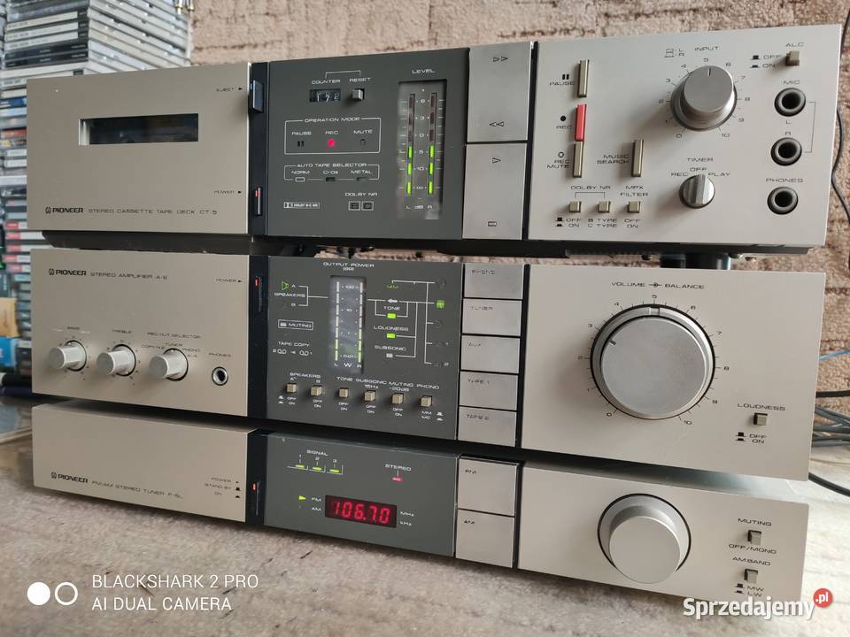 duża wieża Pioneer Vintage zachodniopomorskie