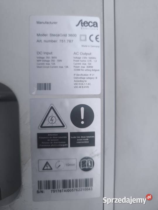 Inwerter solarny StecaGrid Coolcept Radomsko