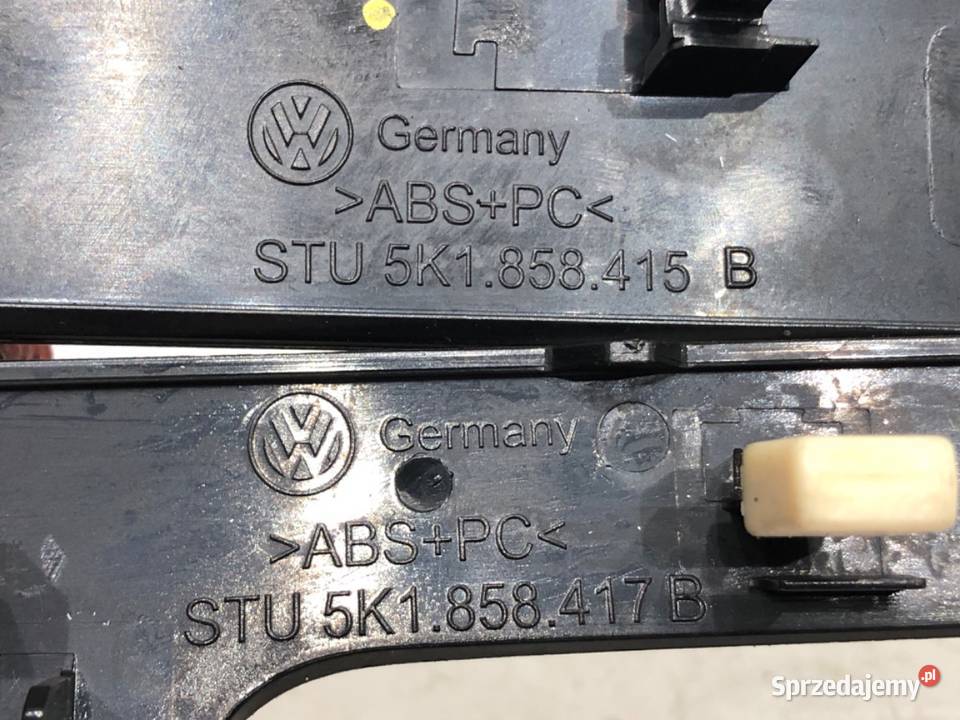 LISTWY DEKOR VW GOLF VI 5K1858415B Hatchback osobowe