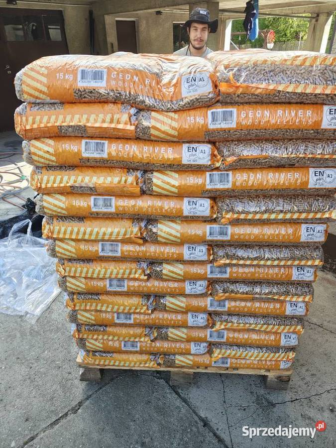 PELLET GEKON RIVER wood pellets norma en plus A1 Kostrzyn
