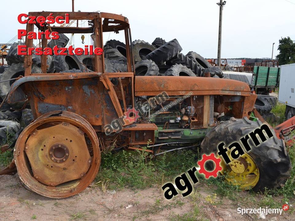 John Deere 3650 części silnik skrzynia biegów dolnośląskie Byków sprzedam