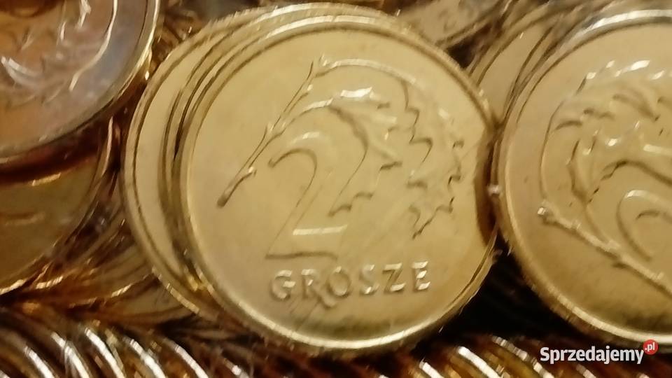 Moneta 2 gr 2021 r Woreczek menniczy 100 Mosina