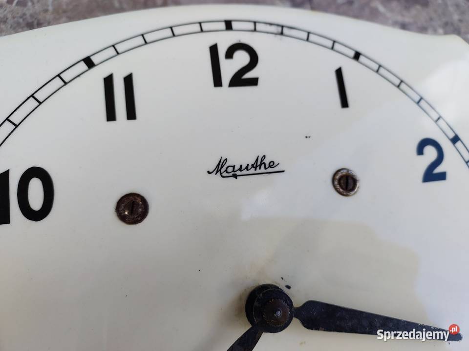 121 Stary zegar kuchenny ceramiczny Mauthe Tczew sprzedam