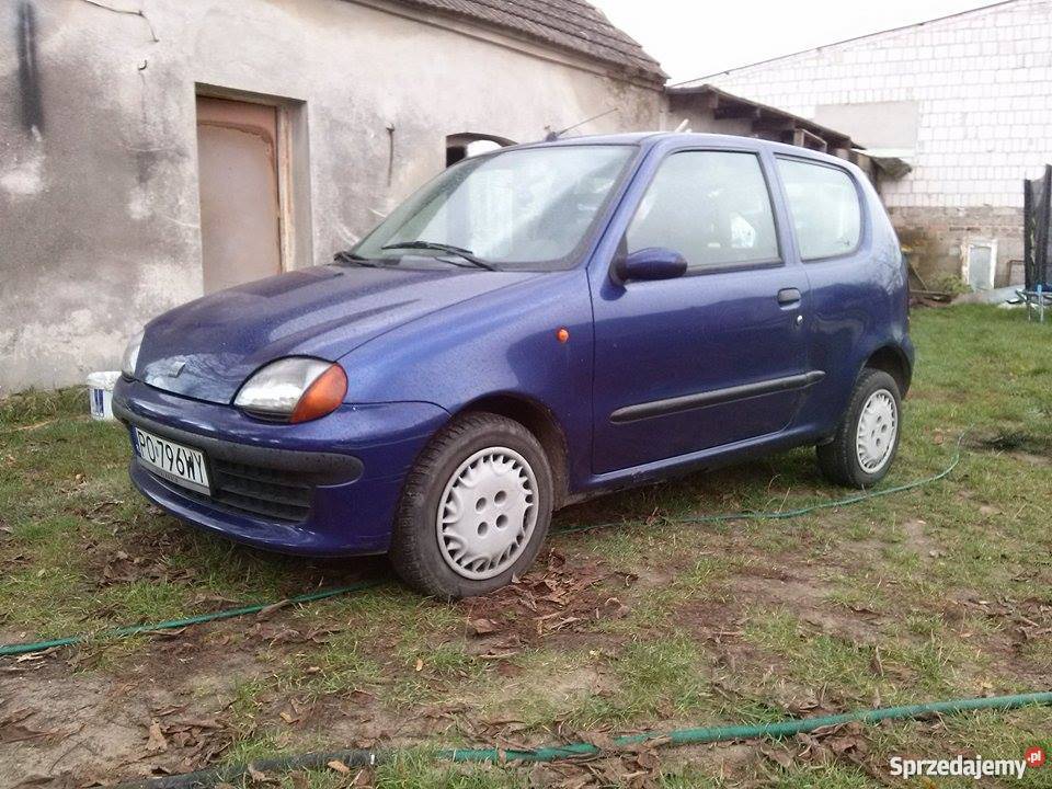 Seicento 900 1999r elektryczne szyby nieuszkodzony Grzybno
