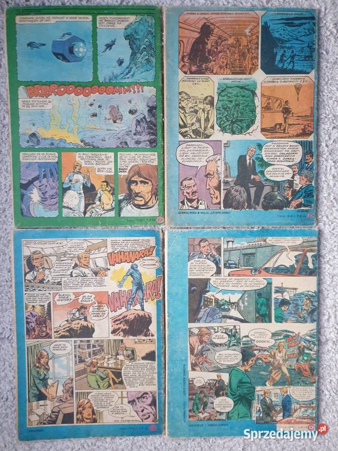 Magazyn Relax zestaw 4 numerów Polskie Komiksy Gdynia