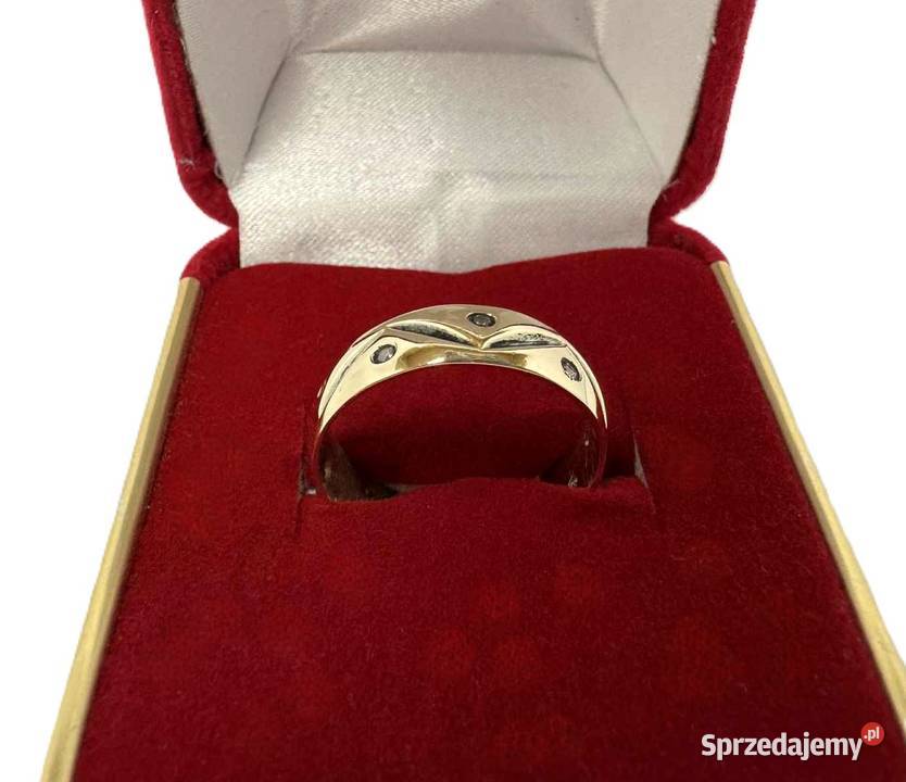 Złota Obrączka pr 585 33g R15 złoto Elbląg