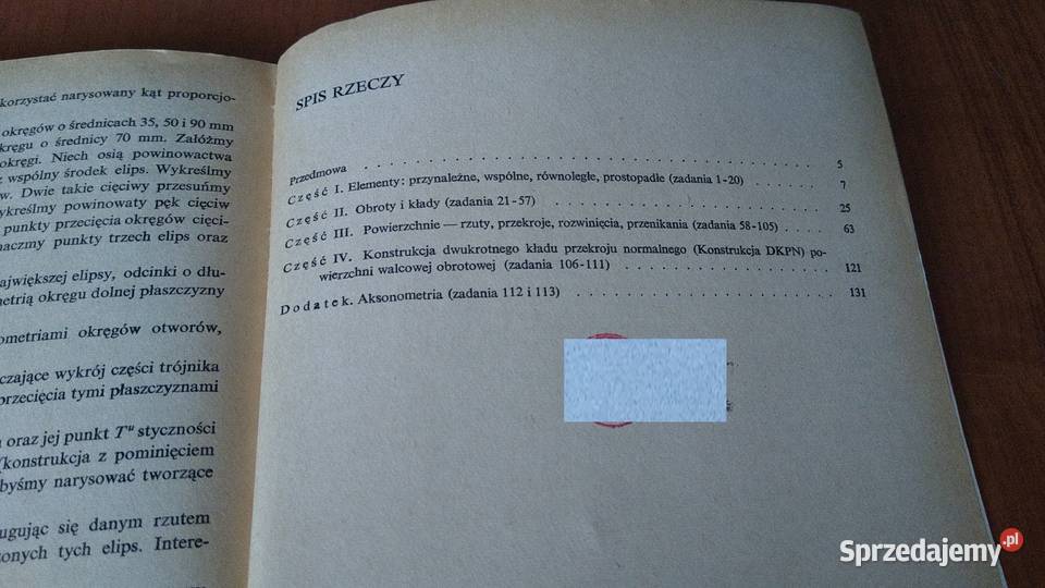 Zbiór zadań z geometrii wykreślnej zadania i Gdańsk