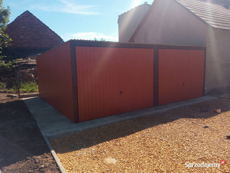 Garaż blaszany 6x5 Sprzedaż