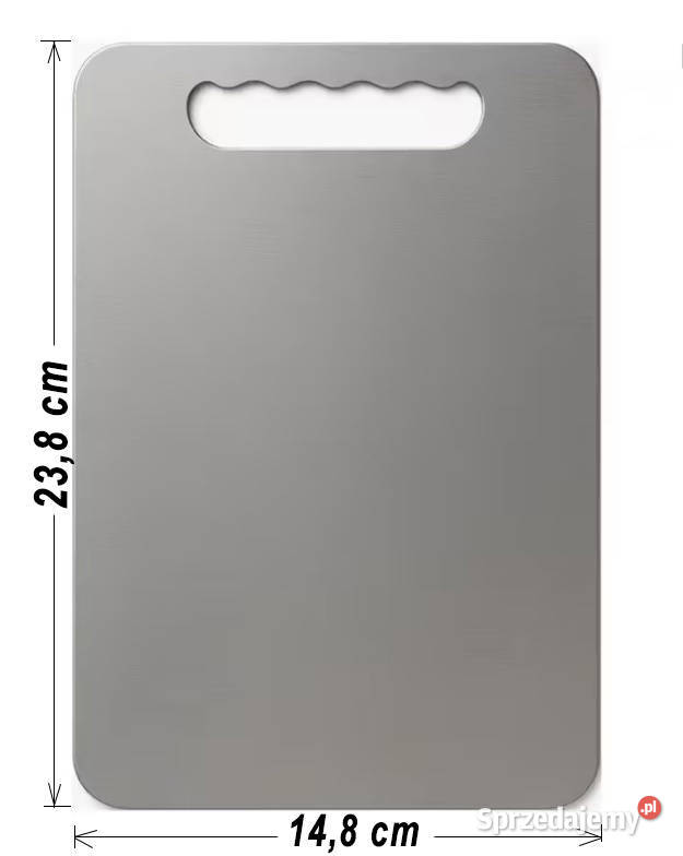 Deska do krojenia stal nierdzewna 148x238x01 Krosno