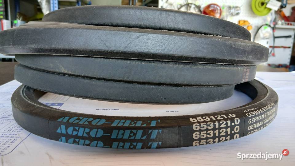 Pas klinowy napędu wialni Claas 653121 Radomsko sprzedam