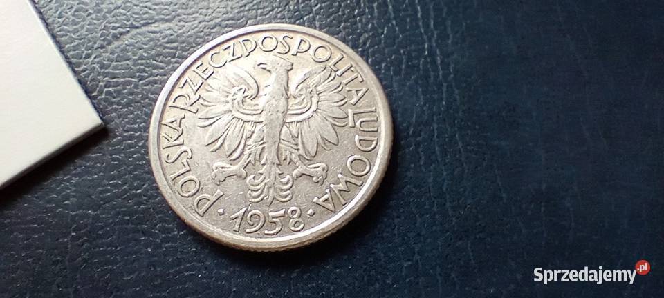 Stare monety 2 złote 1958 Jagody PRL Polska Lesko