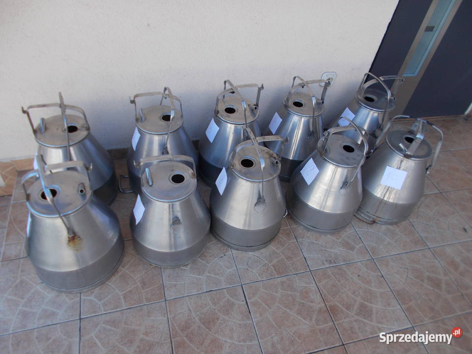 konwia konwie bańka do mleka bimber dojarka Biskupice