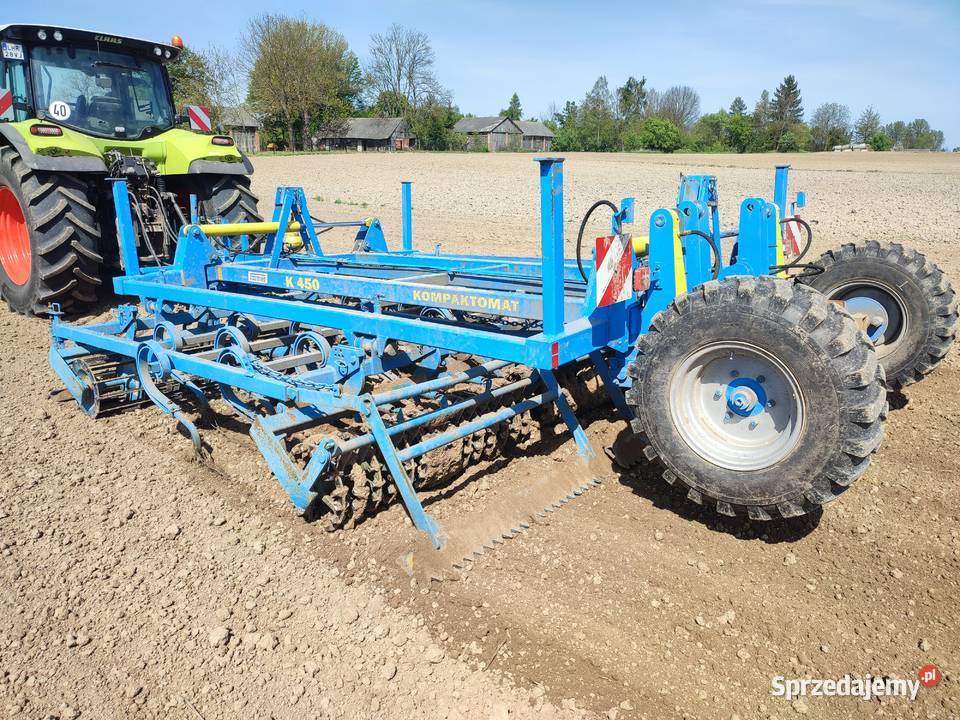 Agregat uprawowy kompaktor kompaktomat Lemken lubelskie Zamość