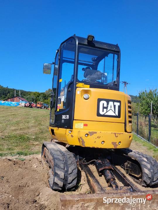 mini koparka caterpillar cat 3027 jcb kubota nie Sucha Beskidzka