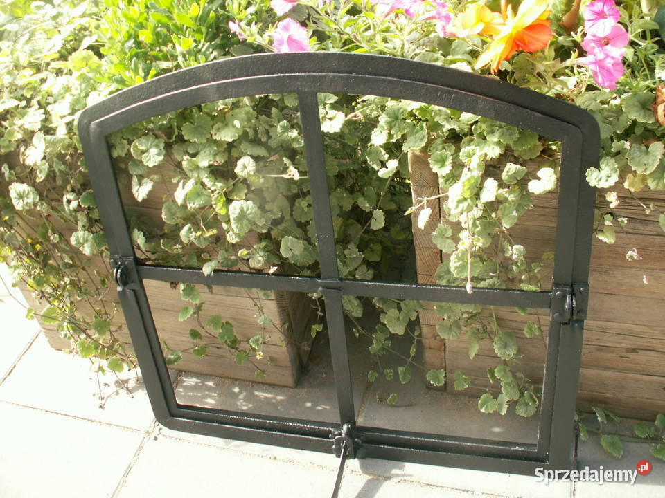 Stare okno rama okienna retro loft lustro altana Ełk