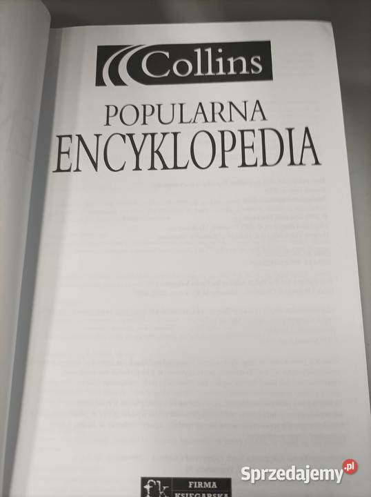 Popularna Encyklopedia - Collins Toruń - Sprzedajemy.pl