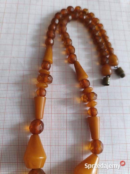 Naszyjnik Bakelit art deco podlaskie Białystok