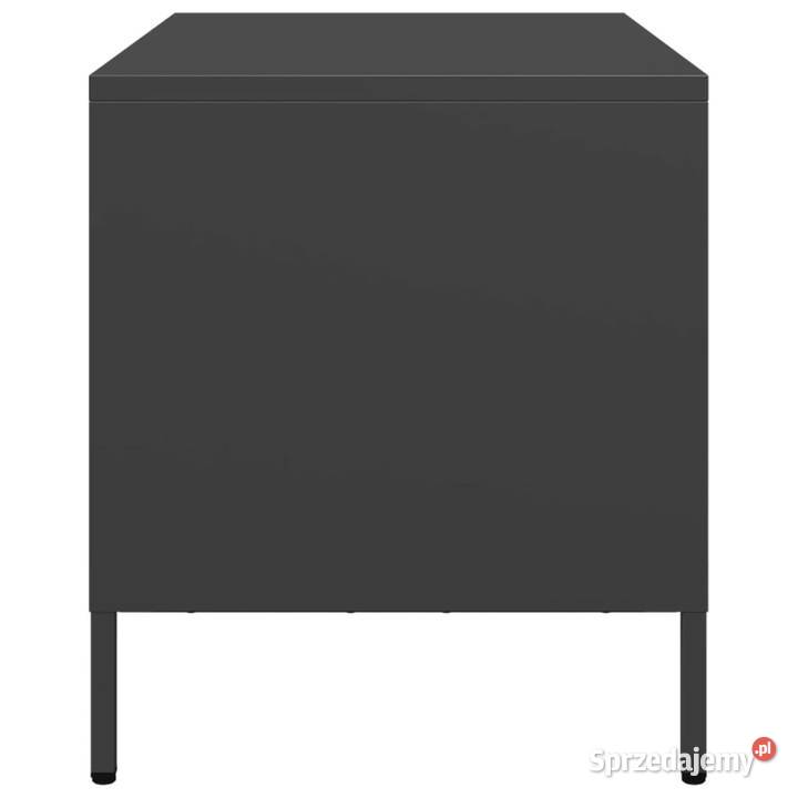 Szafka RTV czarna 68x39x435 stal walcowana na mazowieckie Warszawa