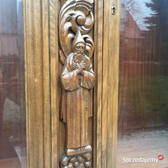 Antyczna biblioteka dębowa z 1925 roku Wrocław