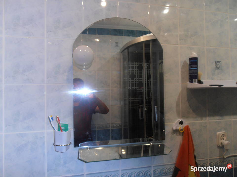 Lustro łazienkowe z półką Dom i Ogród Kielce
