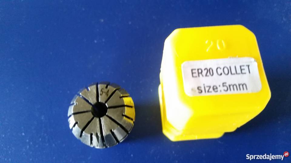 er20 fi 5mm tulejka zaciskowa cnc Biznes i Przemysł Czechowice-Dziedzice
