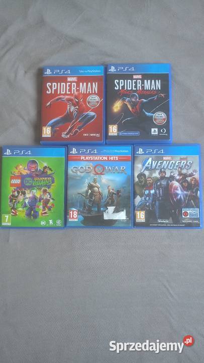 Sprzedam gry na 4