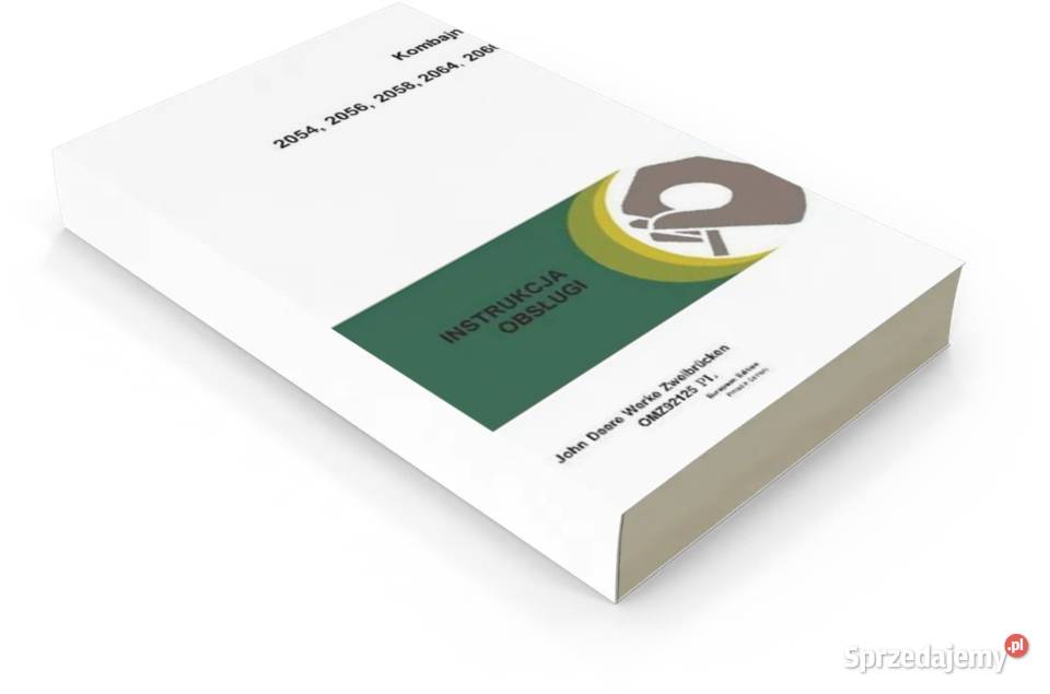 Instrukcja 2054 2056 2058 2064 2066 John Deere wielkopolskie Szamotuły sprzedam