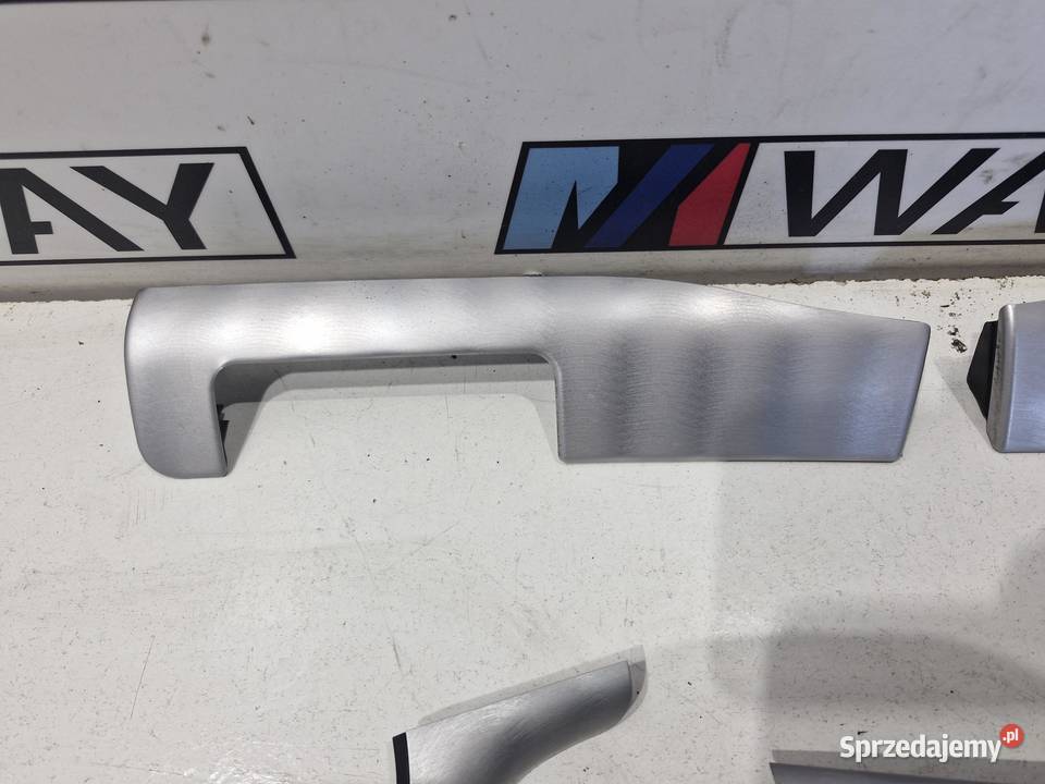 BMW E46 COUPE LISTWY DEKORY ALU KOMPLET