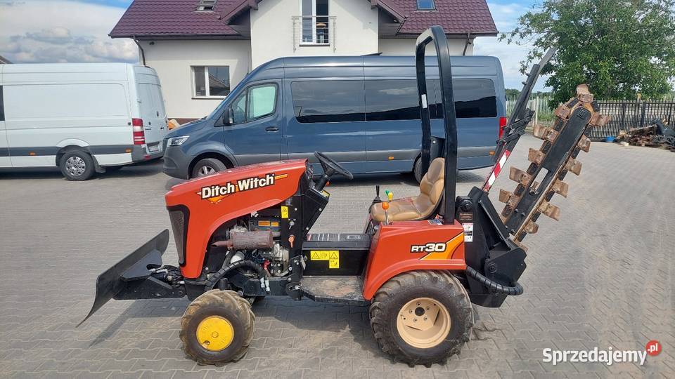 Koparka łańcuchowa Ditch Witch RT30 Koparki mazowieckie Sochaczew