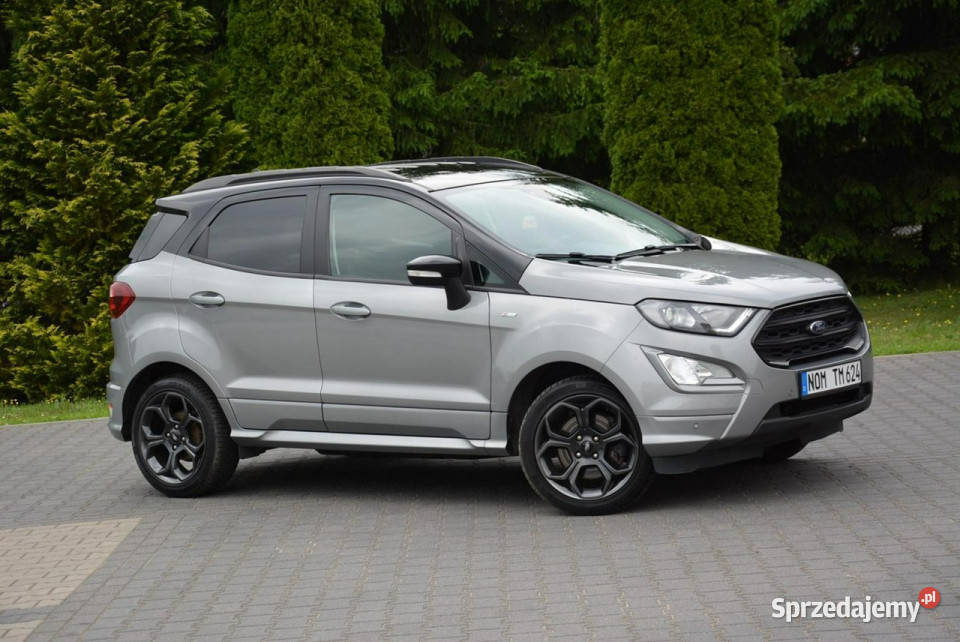 Ford EcoSport STLine Black Led Skóry Navi Kamera kamera cofania