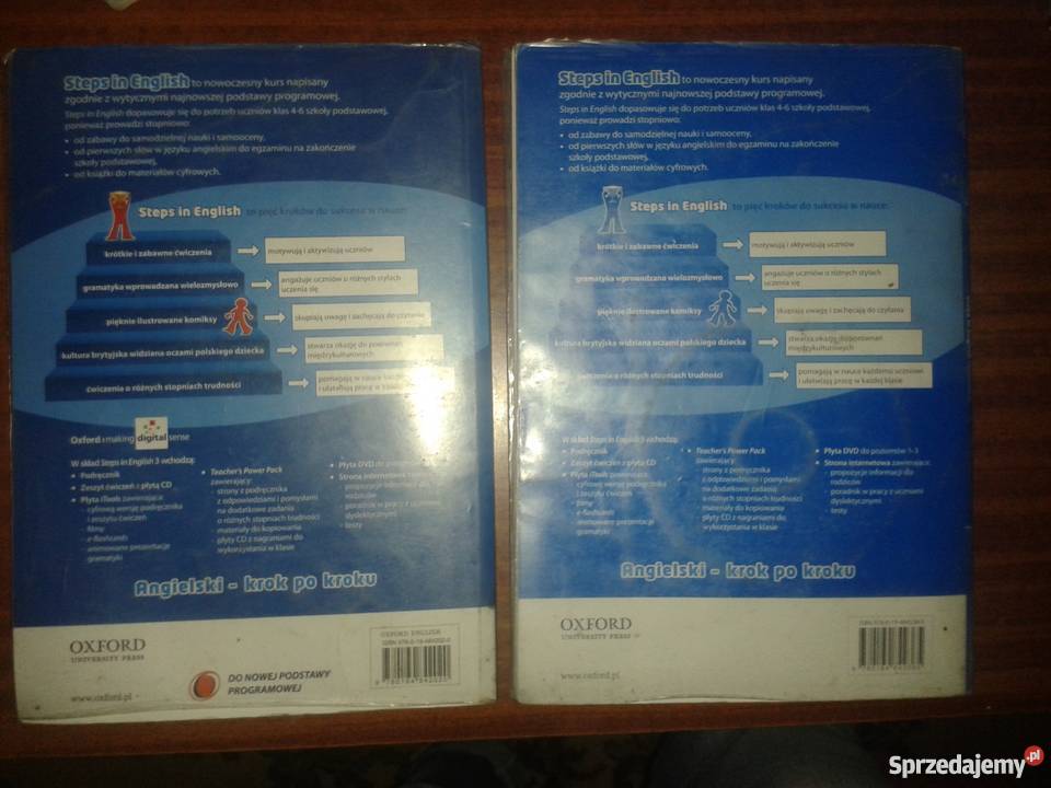 Steps in english 3 płyta CD Rok wydania 2011 Książki do nauki języka obcego Lublin sprzedam