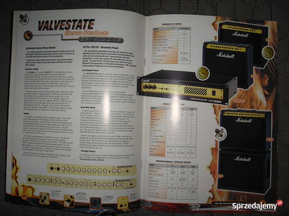 Marshall Amps 1998 Guitar Products Catalog Kępice