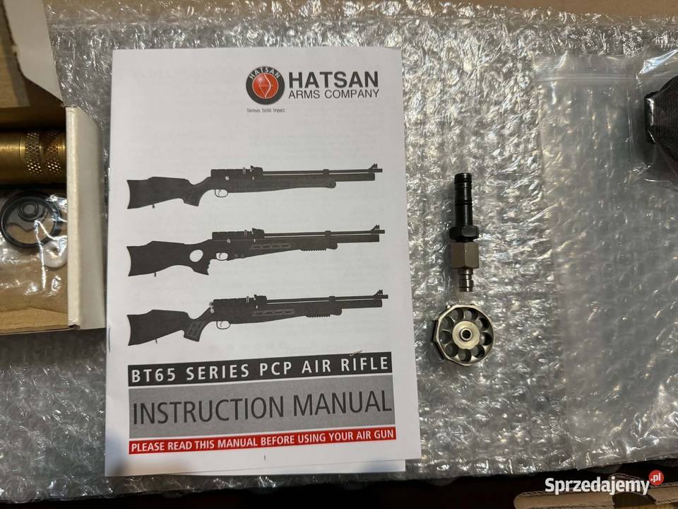 Wiatrówka HATSAN BT65 lufa Lothar Walther Sporty strzeleckie i myślistwo Powidz