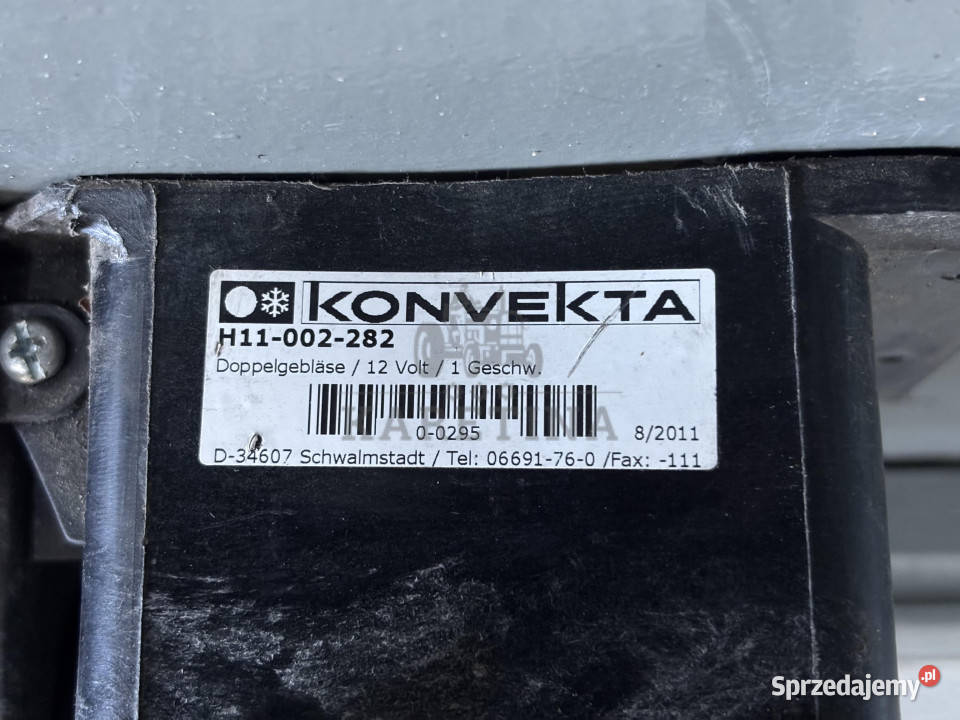 Konvekta Dmuchawa Wentylator Klimatyzacji Jastrzębniki sprzedam