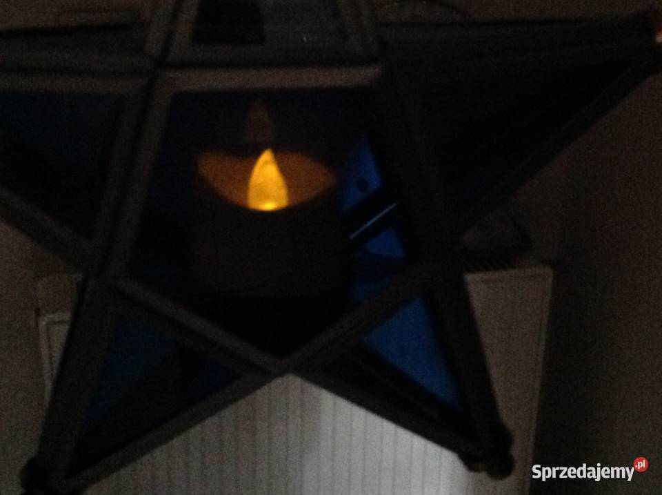 Latarnia Świecznik w Kształcie Gwiazdy Nowa Sól sprzedam