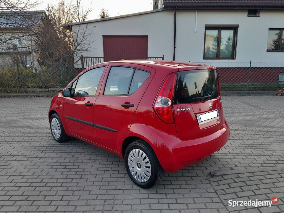 SUZUKI SPLASH 2009 wspomaganie ABS 5 drzwi