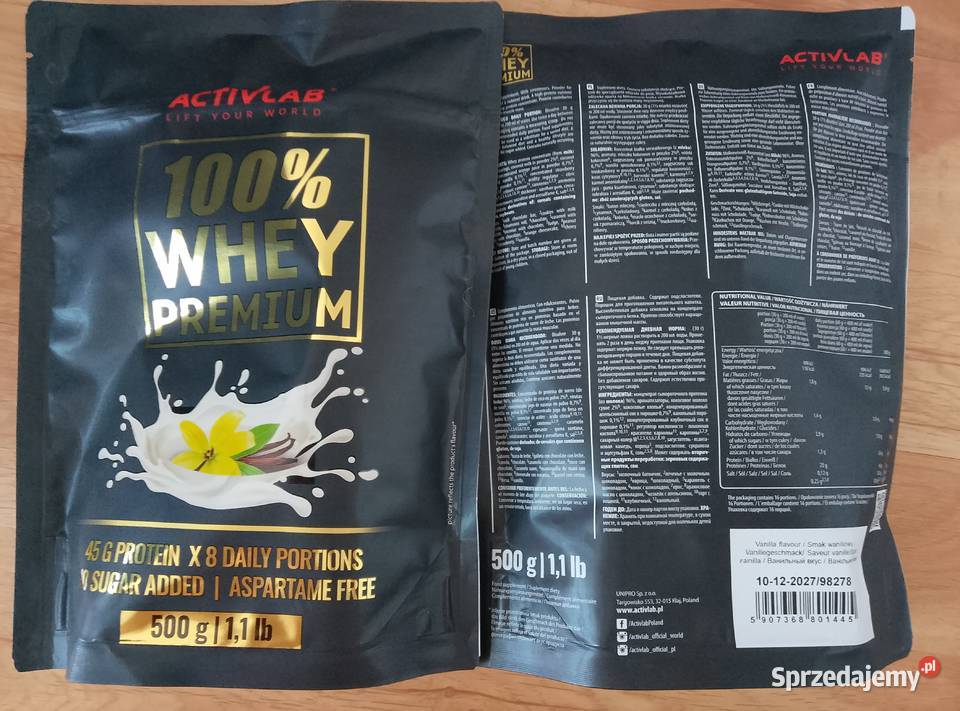 Białko WPC 1 bez cukru Pozostałe