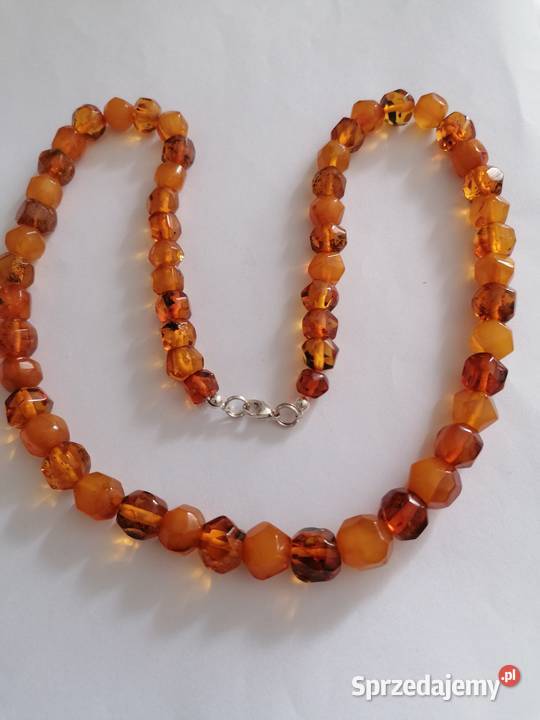 Naszyjnik Bursztyn Rękodzieło Vintage Rękodzieło Białystok